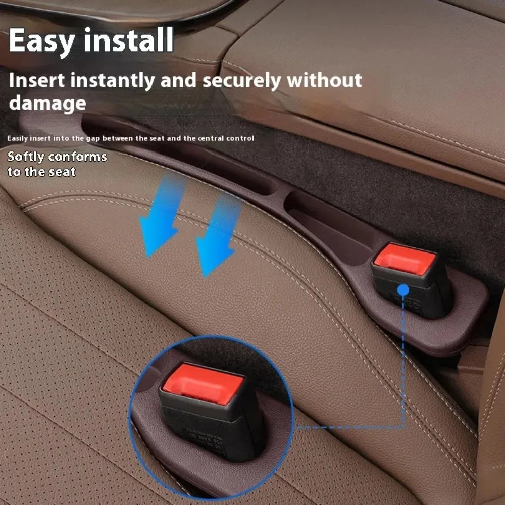 Car Seat Gap Filler Organizer Universal Drop Stop Storage Box