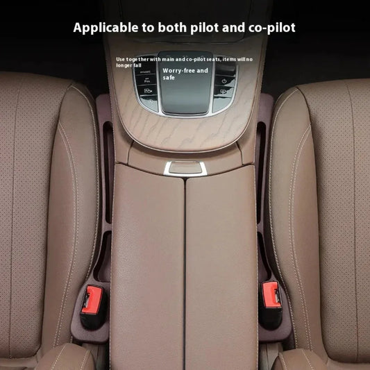 Car Seat Gap Filler Organizer Universal Drop Stop Storage Box