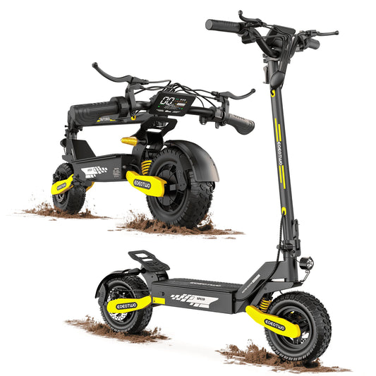 EOEOTWO GT06 Electric Scooter 1200W 30MPH Off Road Foldable