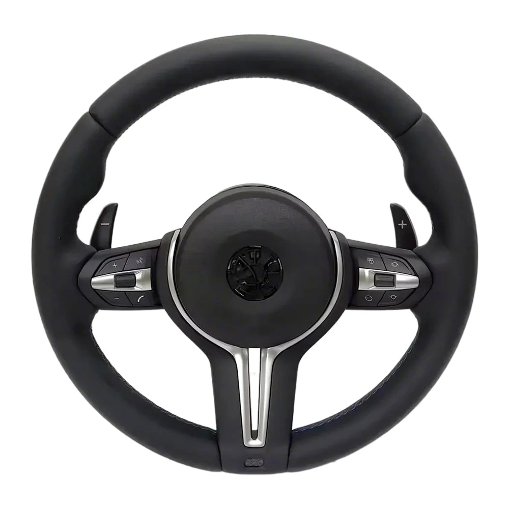COIKA Leather Steering Wheel For BMW M Series M3 M5 With Paddles