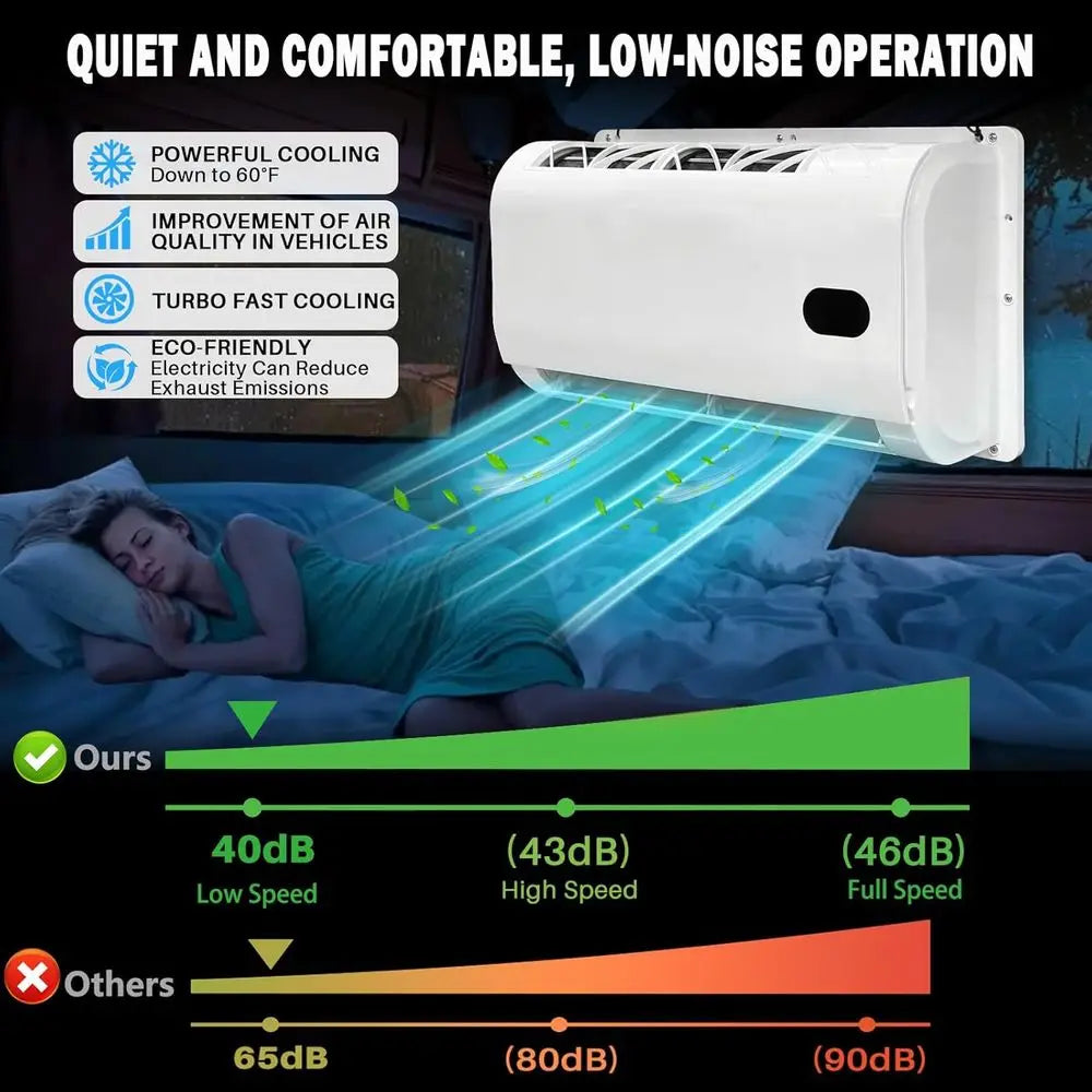 24V 9000 BTU DC Inverter Mini Split Air Conditioner