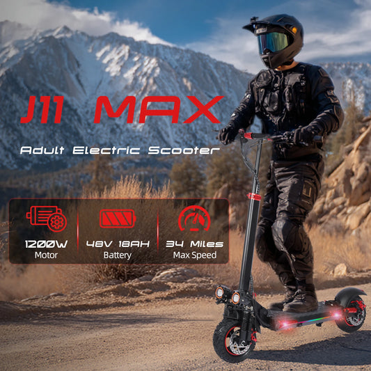 Obarter J11 48V Electric Scooter With Brushless Motor