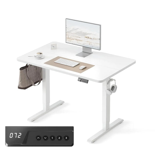 Electric Standing Desk Adjustable Height Sit Stand Office Desk Ergonomic