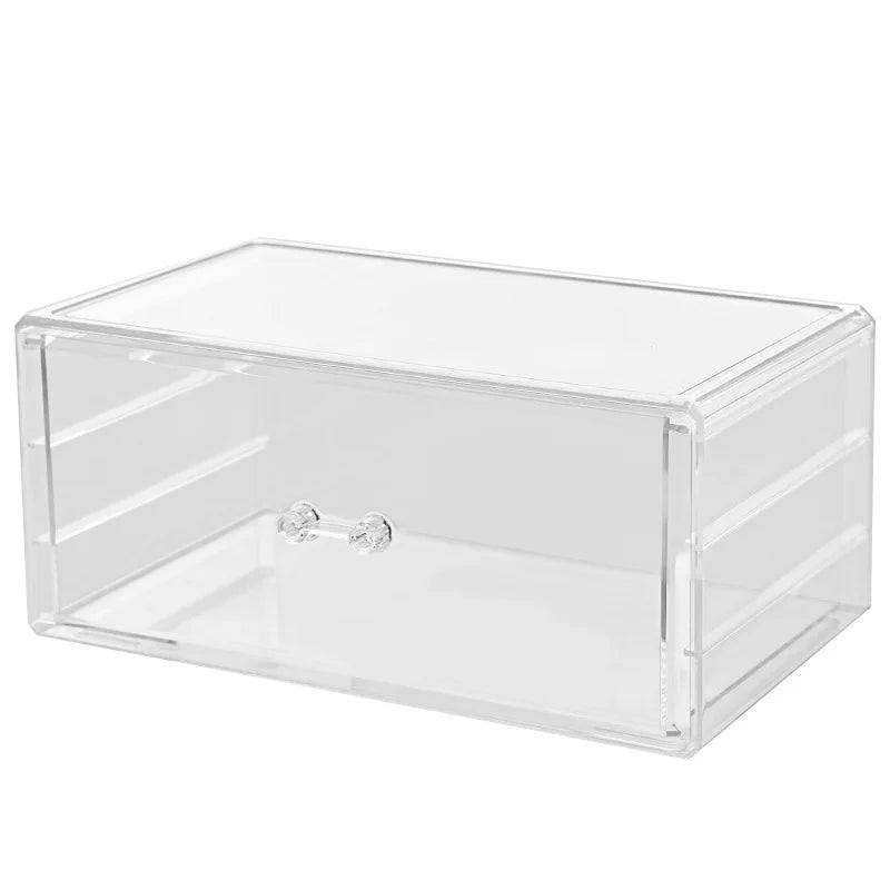 Desktop Drawer Makeup Storage Rack Acrylic Cosmetics And Jewelry Box