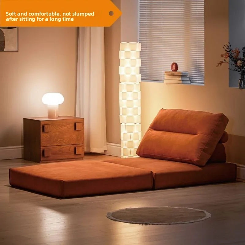 Minimalist Tatami Armless Lazy Sofa Chair Japanese Nordic Style
