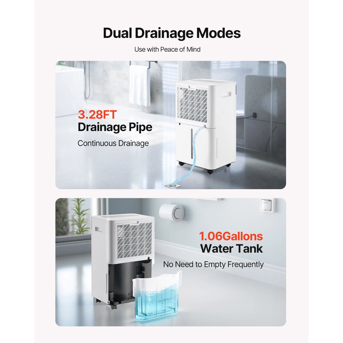 SucceBuy 52 Pint Dehumidifier For Home And Basement