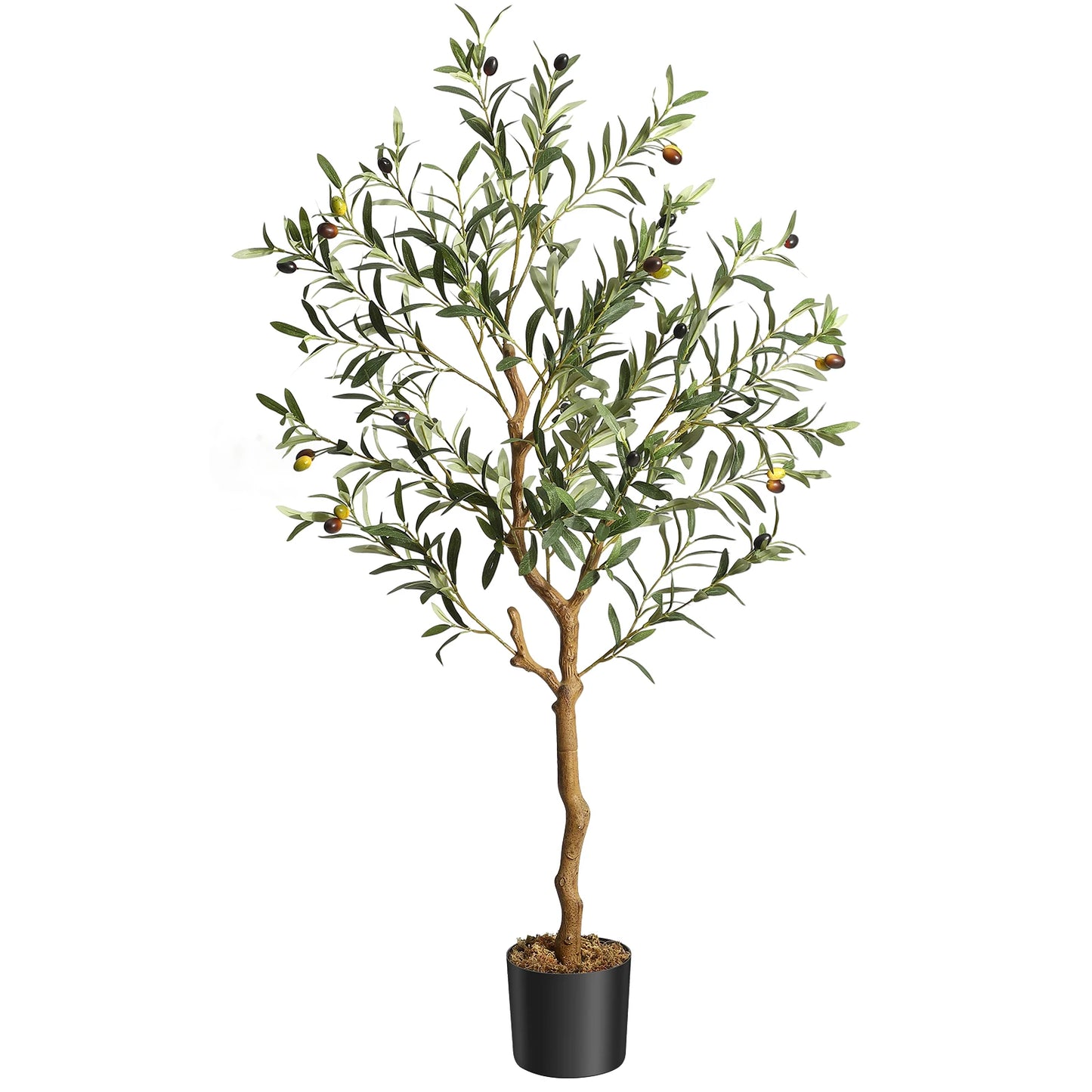 HiMISSCN Artificial Olive Tree In Pot For Home Decor