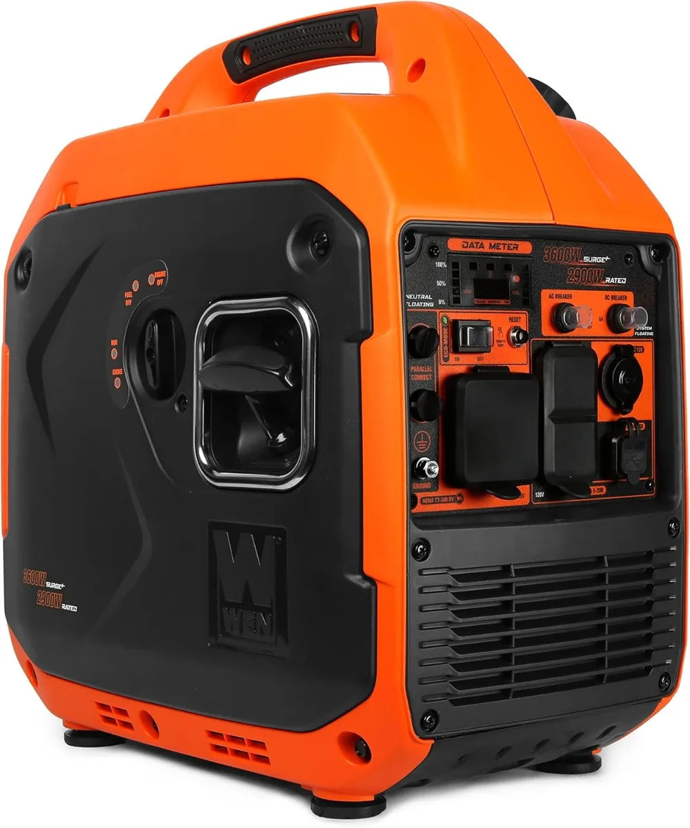 XMSJ 3600W Inverter Generator RV Ready Quiet Portable
