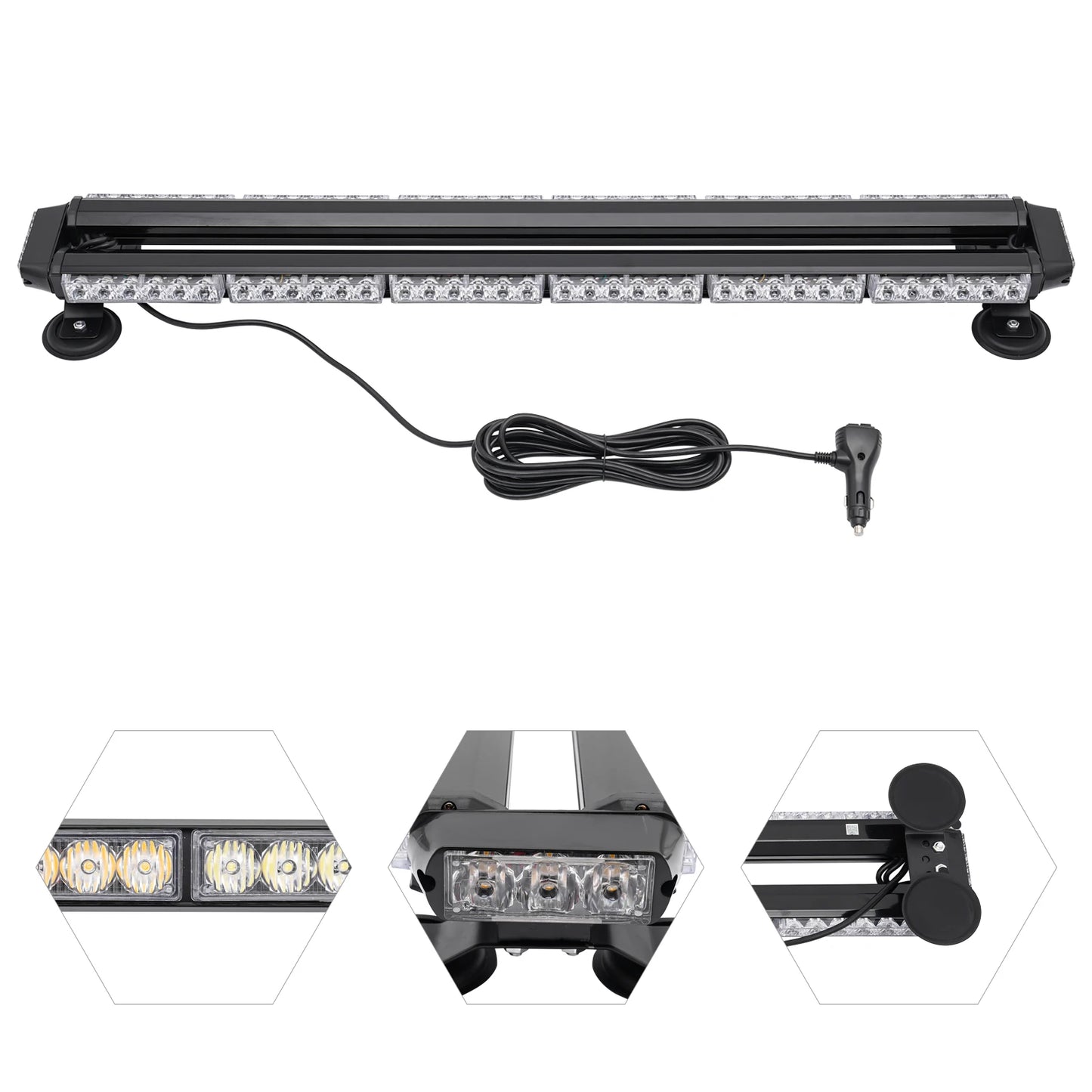 Led Emergency Rooftop Strobe Light Bar for Vehicles