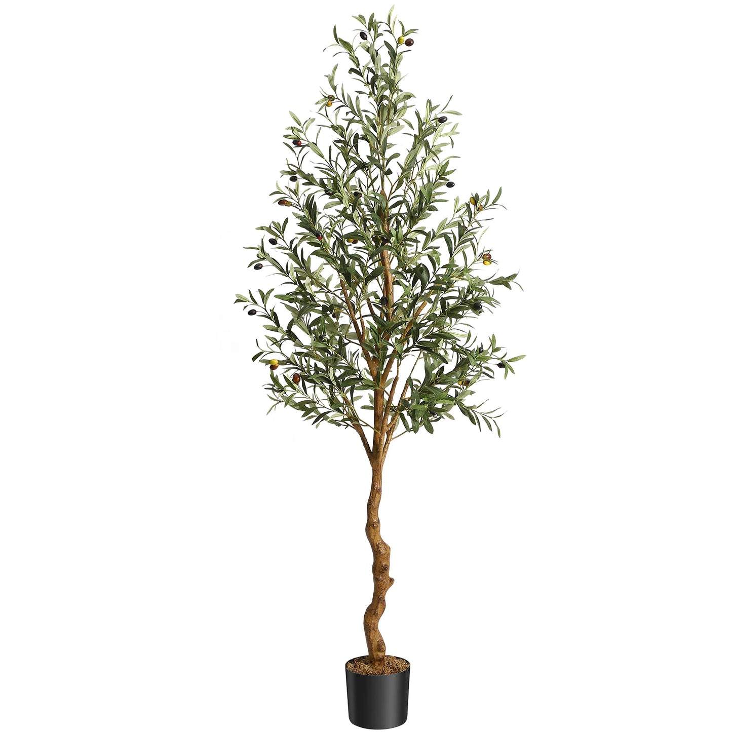 HiMISSCN Artificial Olive Tree In Pot For Home Decor