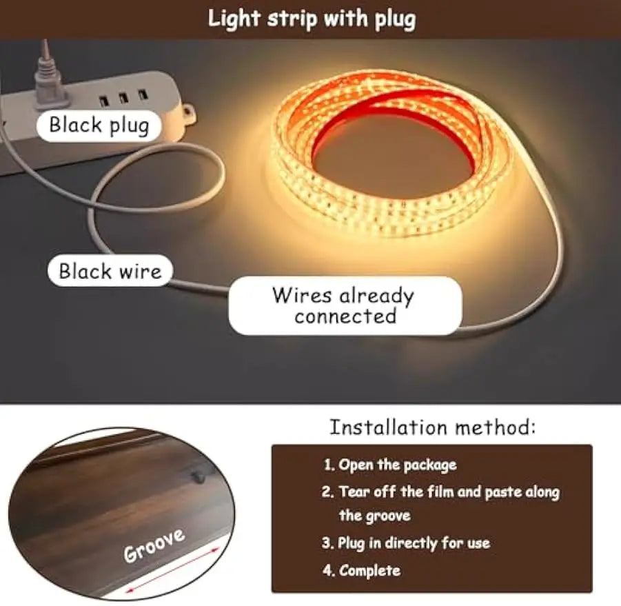 Three Tier Wall Mount Wine Rack With LED Lights