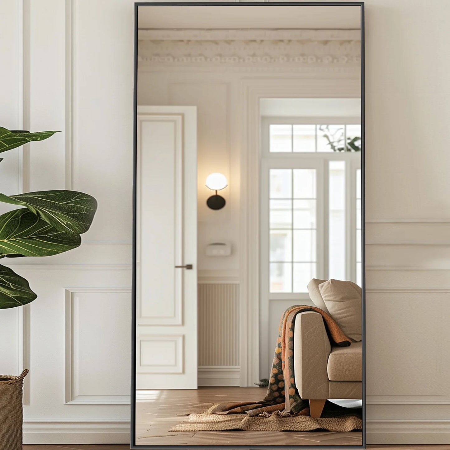 Antok Full Length Mirror With Stand Rectangular Design For Bedroom