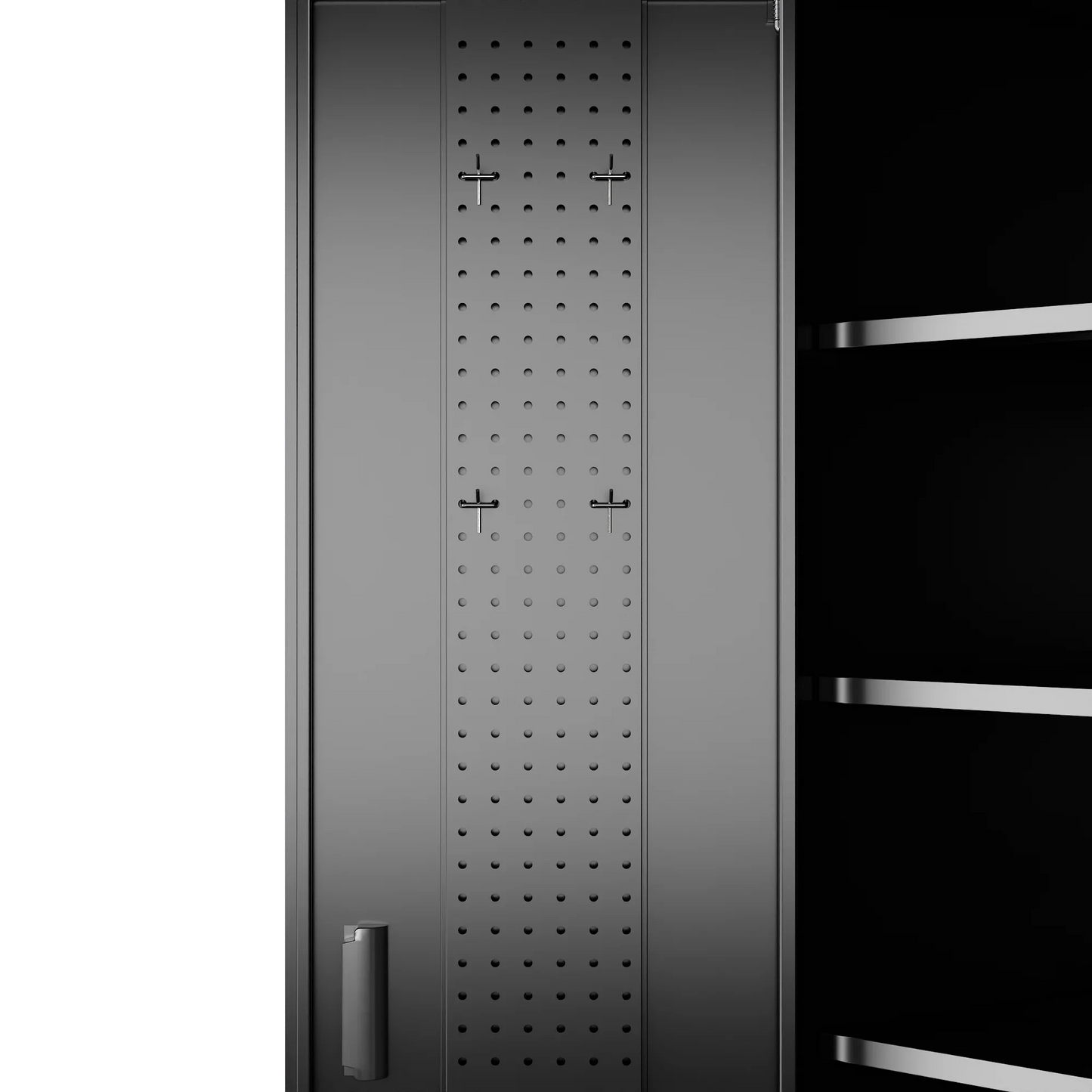 Aobabo Metal Garage Storage Cabinet On Wheels