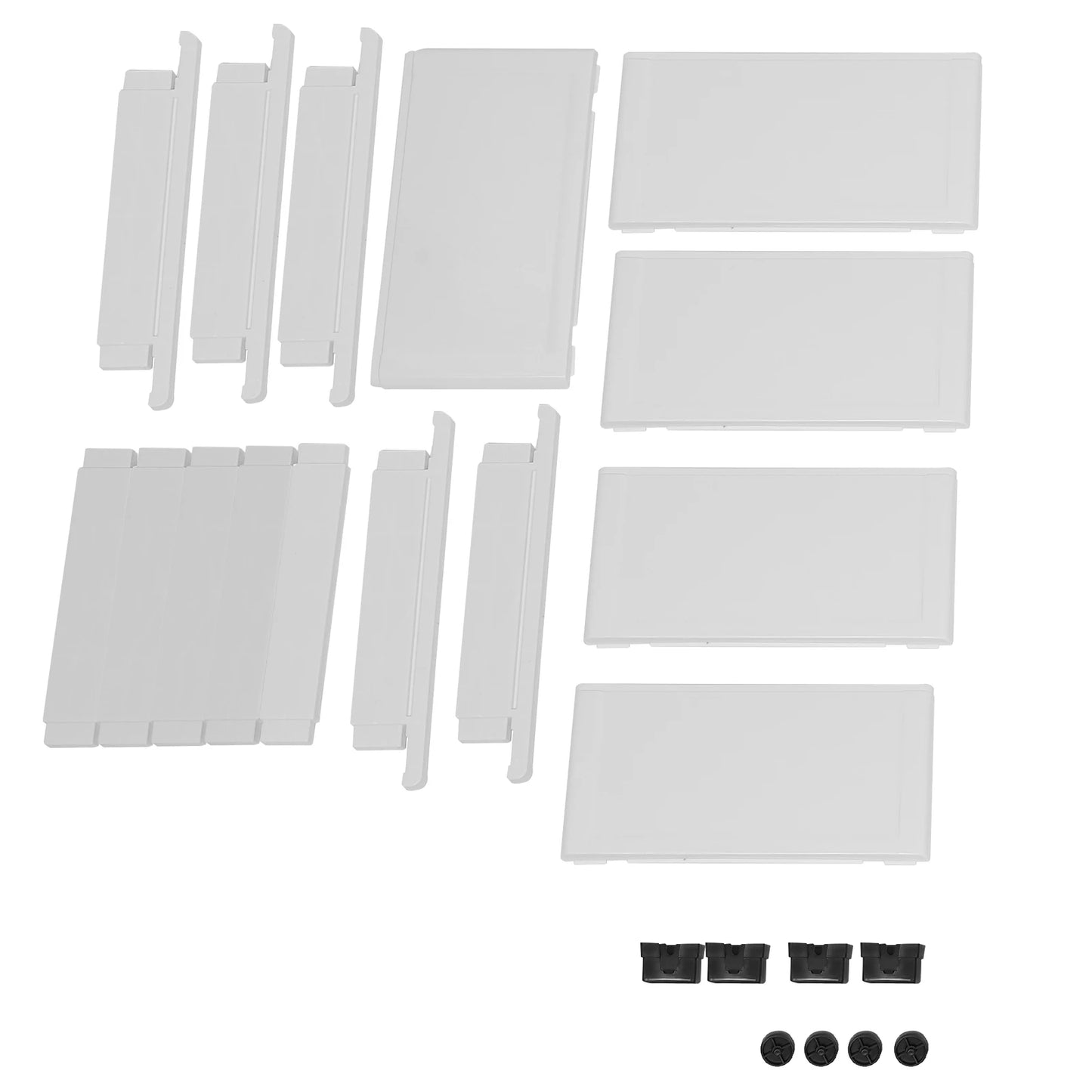 5-Drawer Stackable Plastic Dresser Cabinet For Bedroom Storage