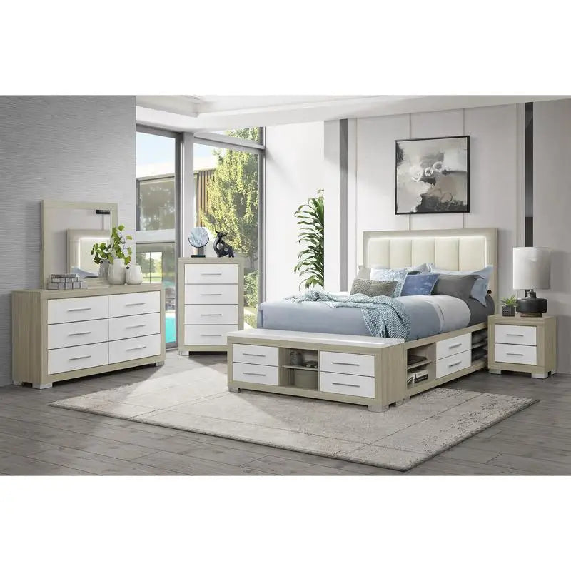 Five Piece Modern Bedroom Set