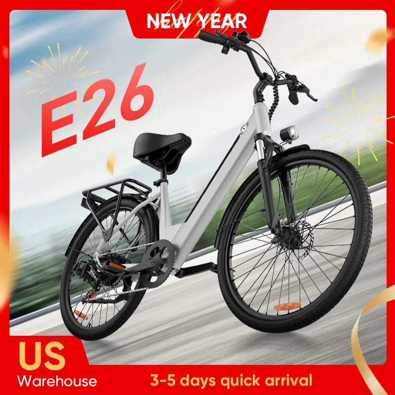 URLIFE 750W Ebike Commuter With 48V Battery And LCD