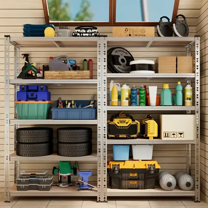 Heavy Duty Garage Storage Shelving Unit For Industrial Utility