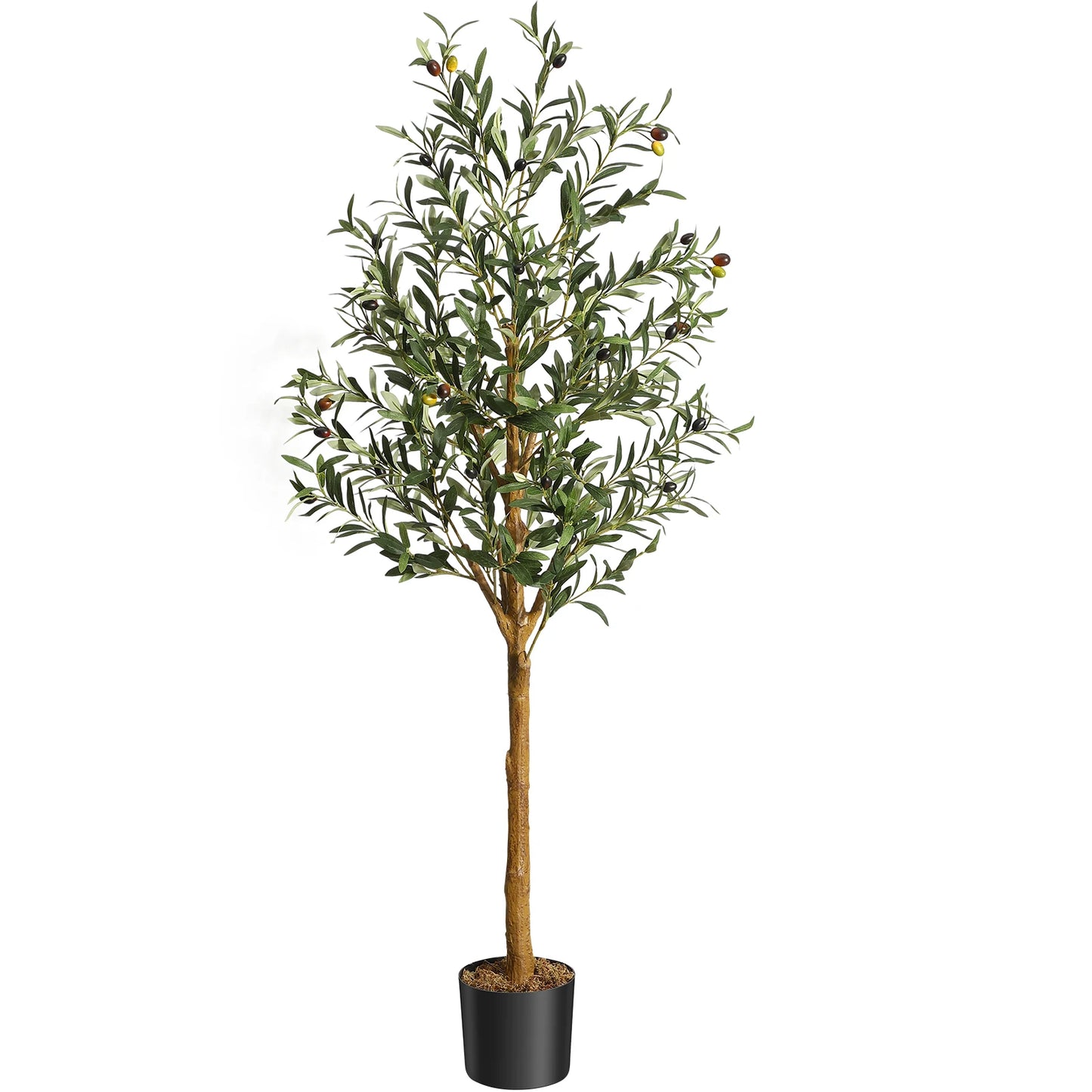 HiMISSCN Artificial Olive Tree In Pot For Home Decor