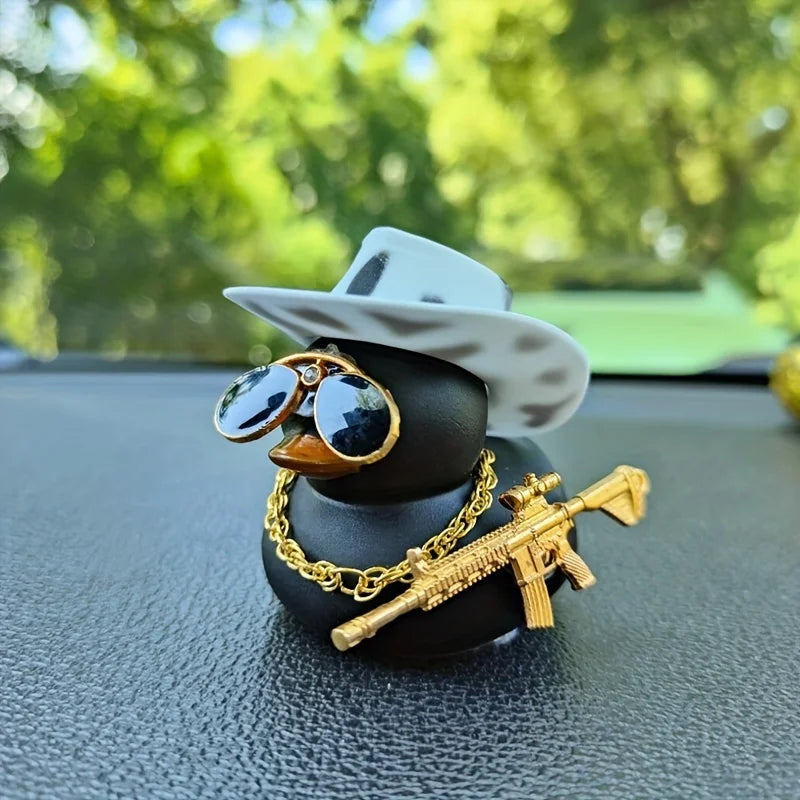 Cowboy Hat Car Decoration For Rear View Mirror Plastic Fiber