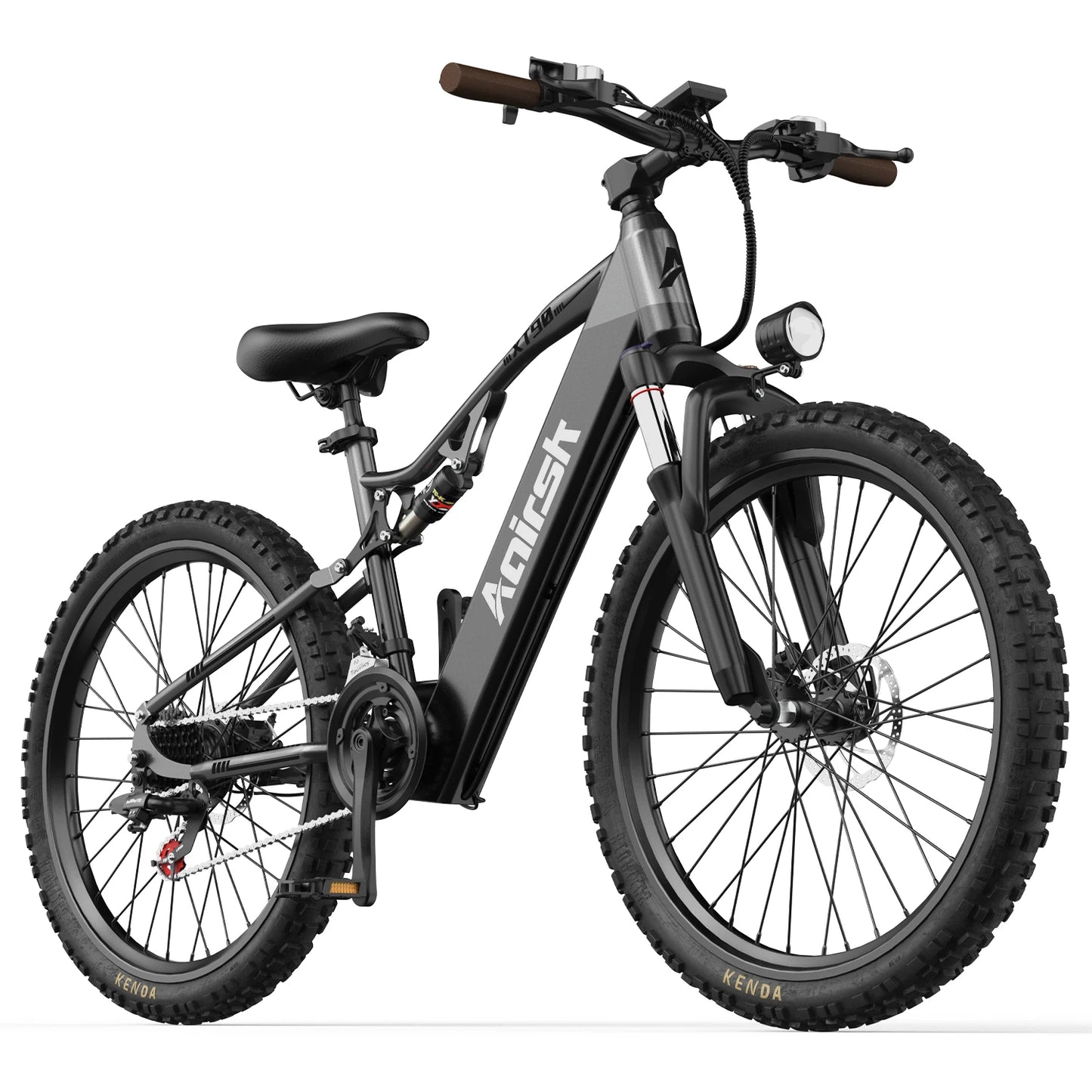 Aairsk XT90 Electric Fat Tire Mountain Bike 500W Brushless Motor