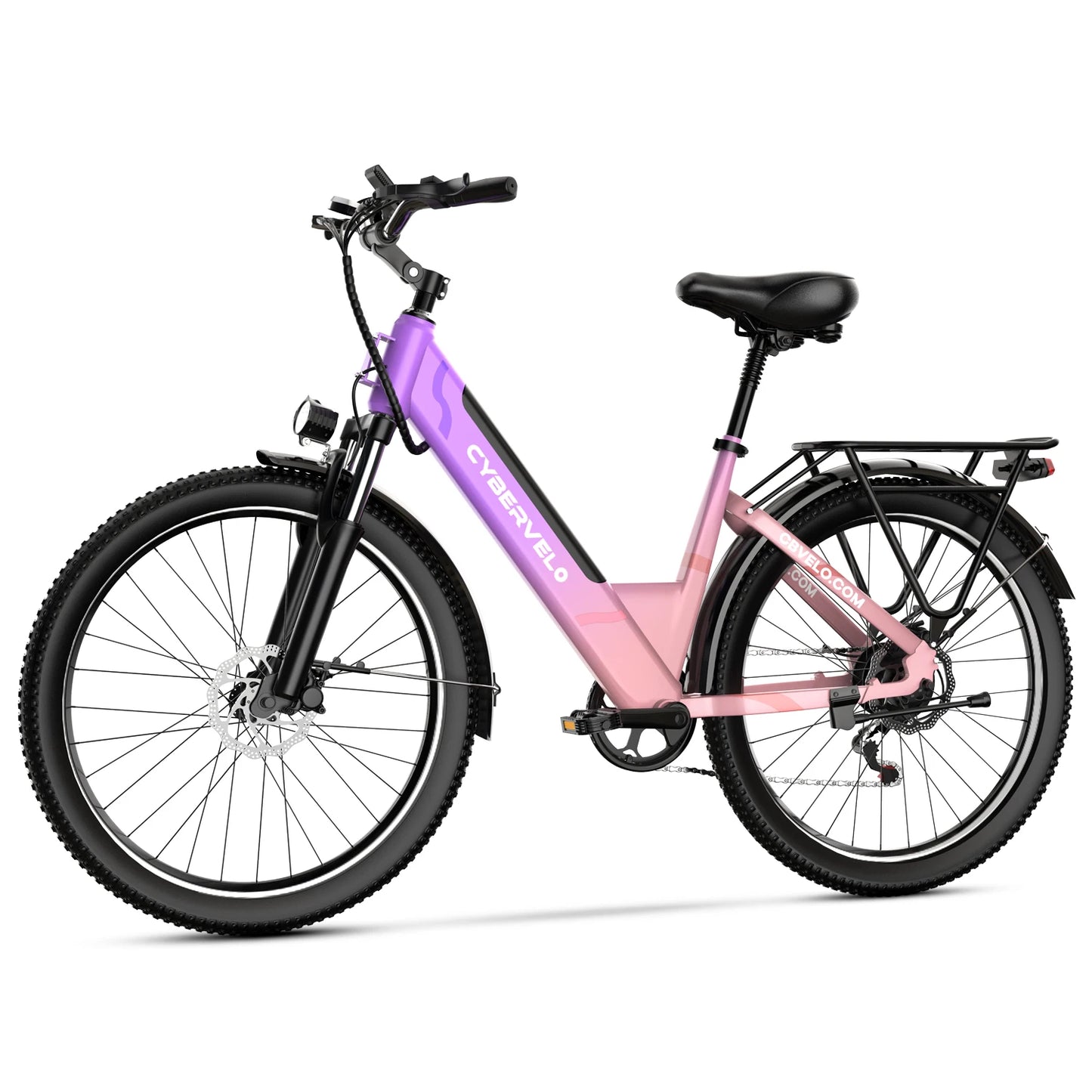 CYBERVELO EK2 1000W Step-Through Electric Bike For Adults