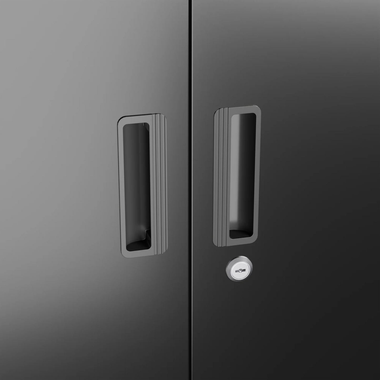 Aobabo Metal Garage Storage Cabinet On Wheels