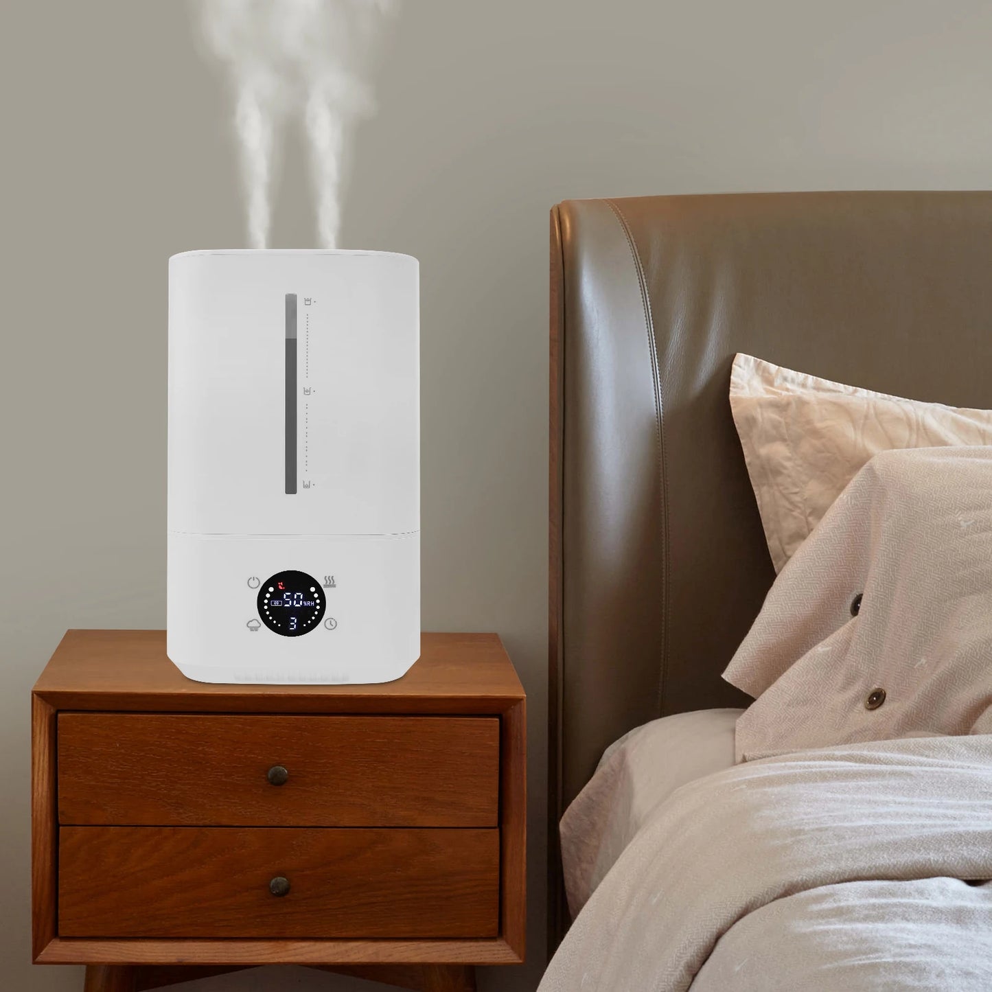 Sweetmile Cold And Warm Mist Humidifier With Nano Tech 360 Degree Nozzle