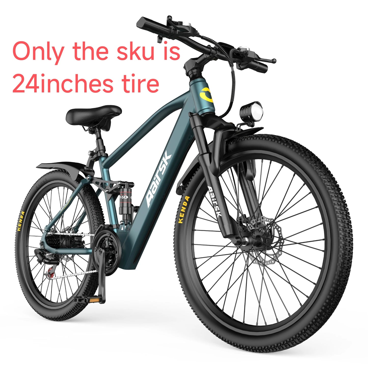 EOEOTWOC Electric Mountain Bike For Adults 750W Brushless Motor 25MPH