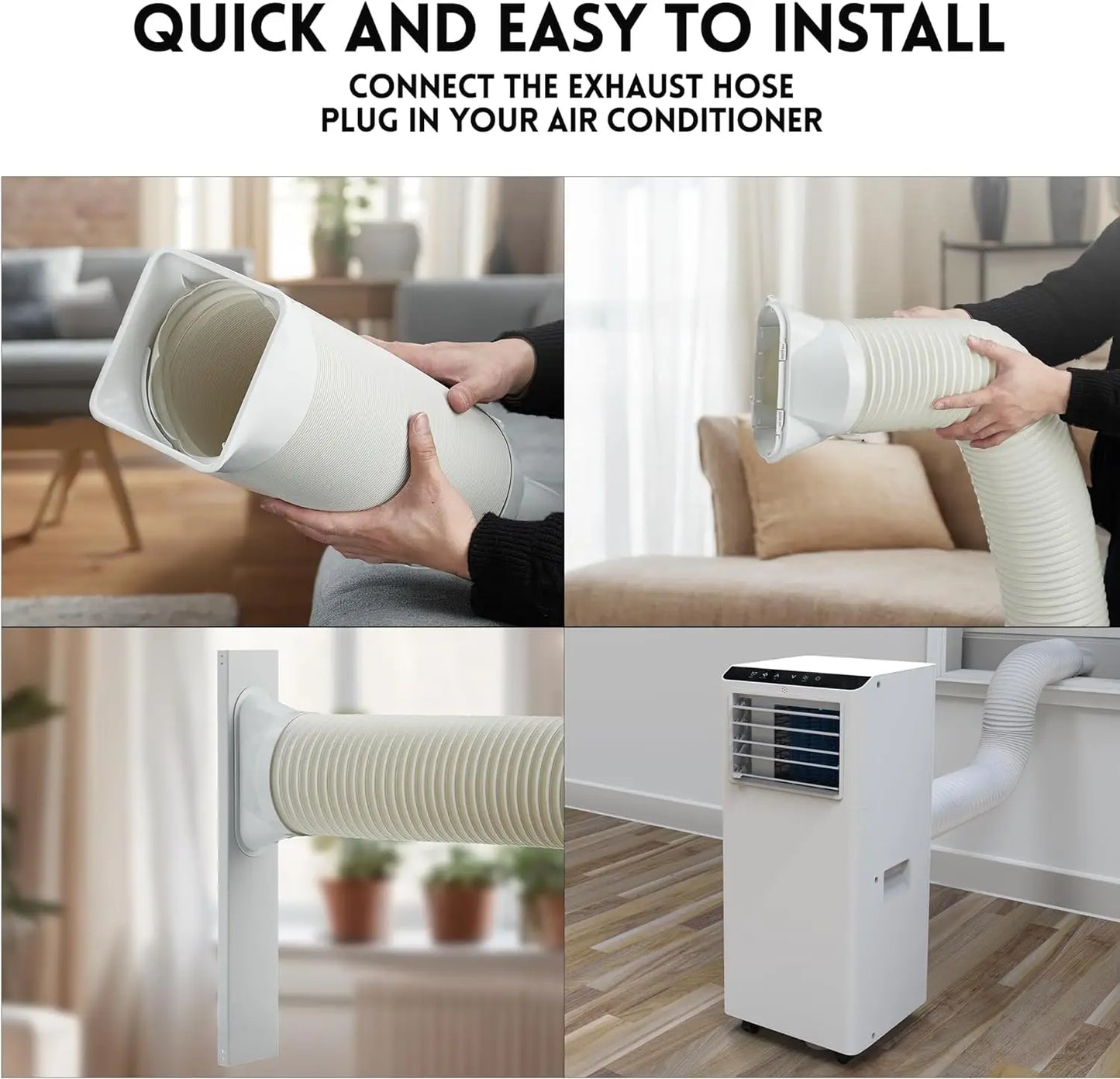 Acekool 8500 BTU Portable Air Conditioner With LCD Remote
