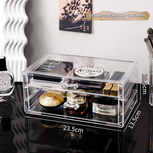 Desktop Drawer Makeup Storage Rack Acrylic Cosmetics And Jewelry Box
