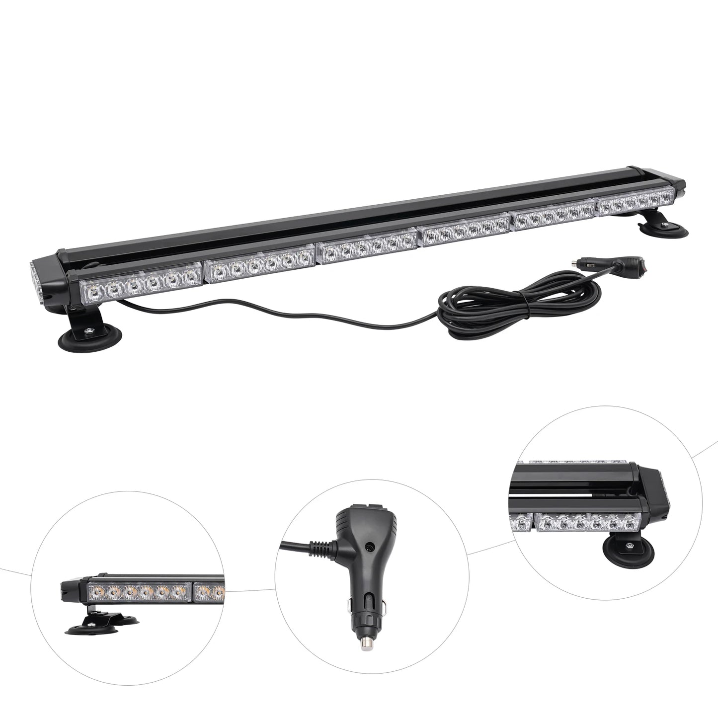 Led Emergency Rooftop Strobe Light Bar for Vehicles