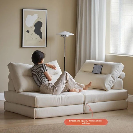 Minimalist Tatami Armless Lazy Sofa Chair Japanese Nordic Style