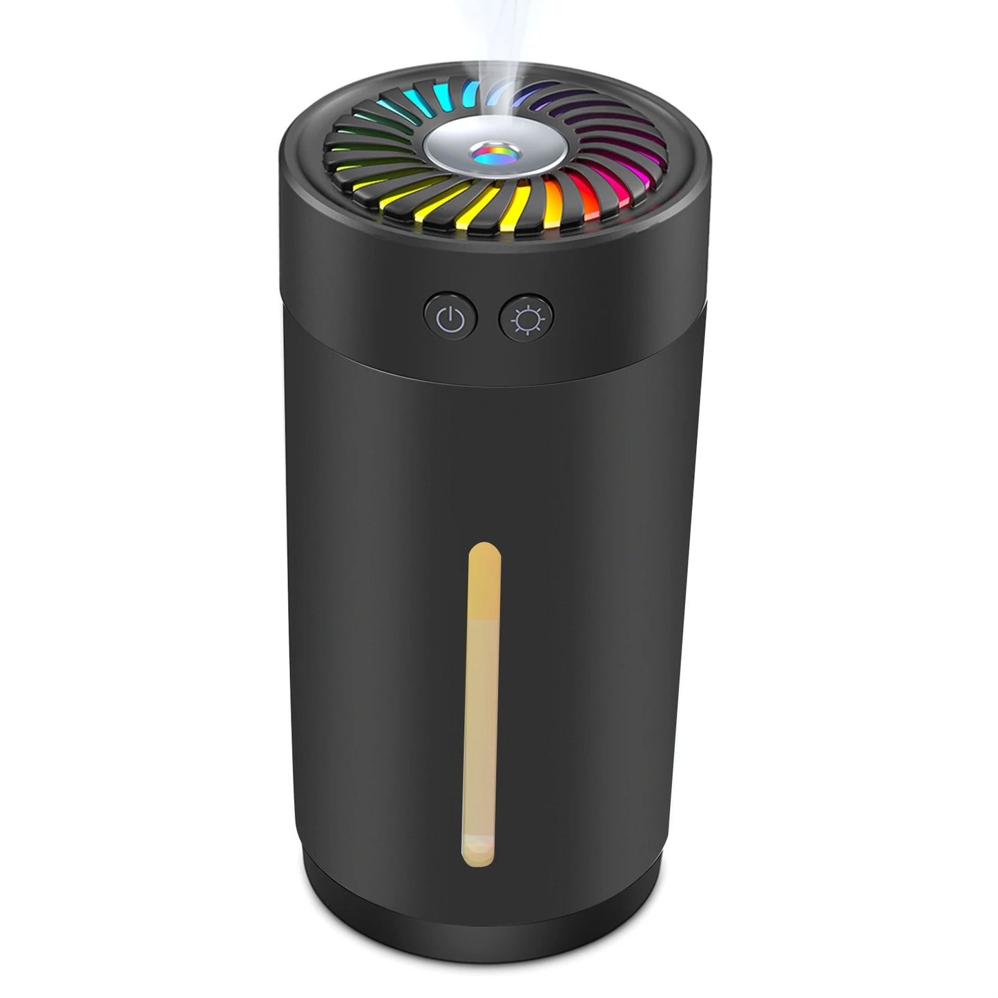 Romellar Ultrasonic Humidifier USB Dual Mist With 7 LED Colors