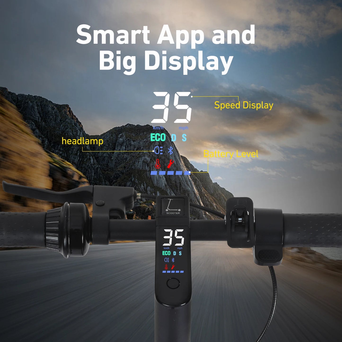 Freeboy 500W Adult Electric Scooter With Shock Absorbers Folding