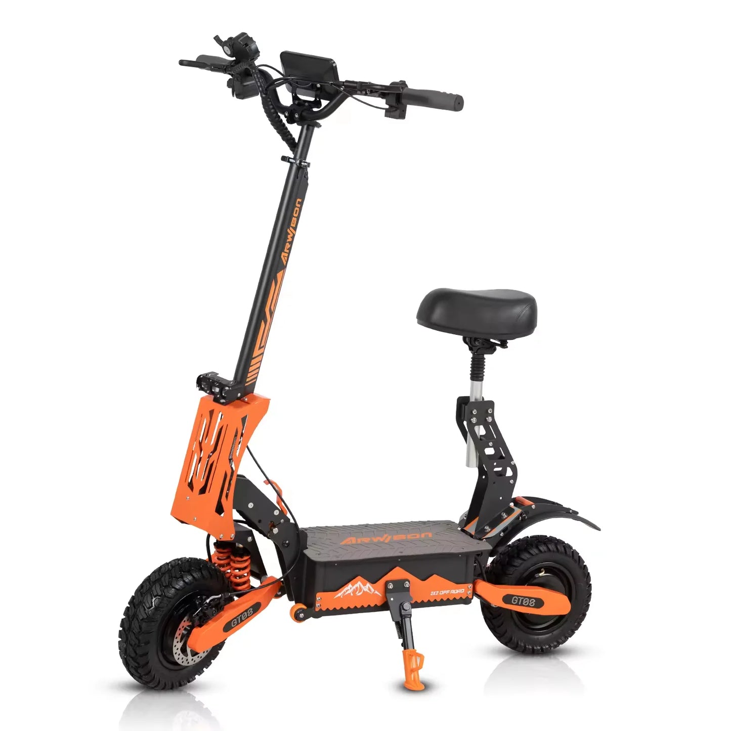 Arwibon 5600W Dual Motor Electric Scooter With 46 MPH Foldable