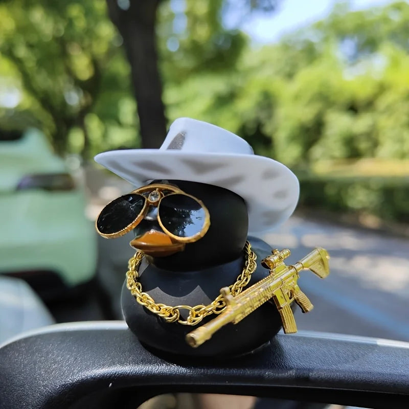 Cowboy Hat Car Decoration For Rear View Mirror Plastic Fiber