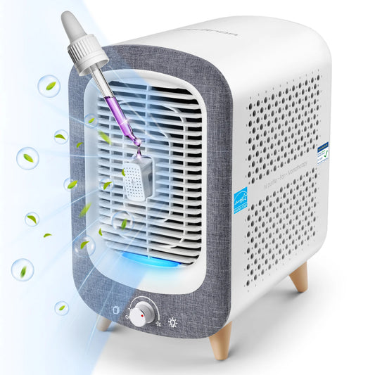 Jafanda Air Purifier HEPA Activated Carbon Nightlight Fragrance