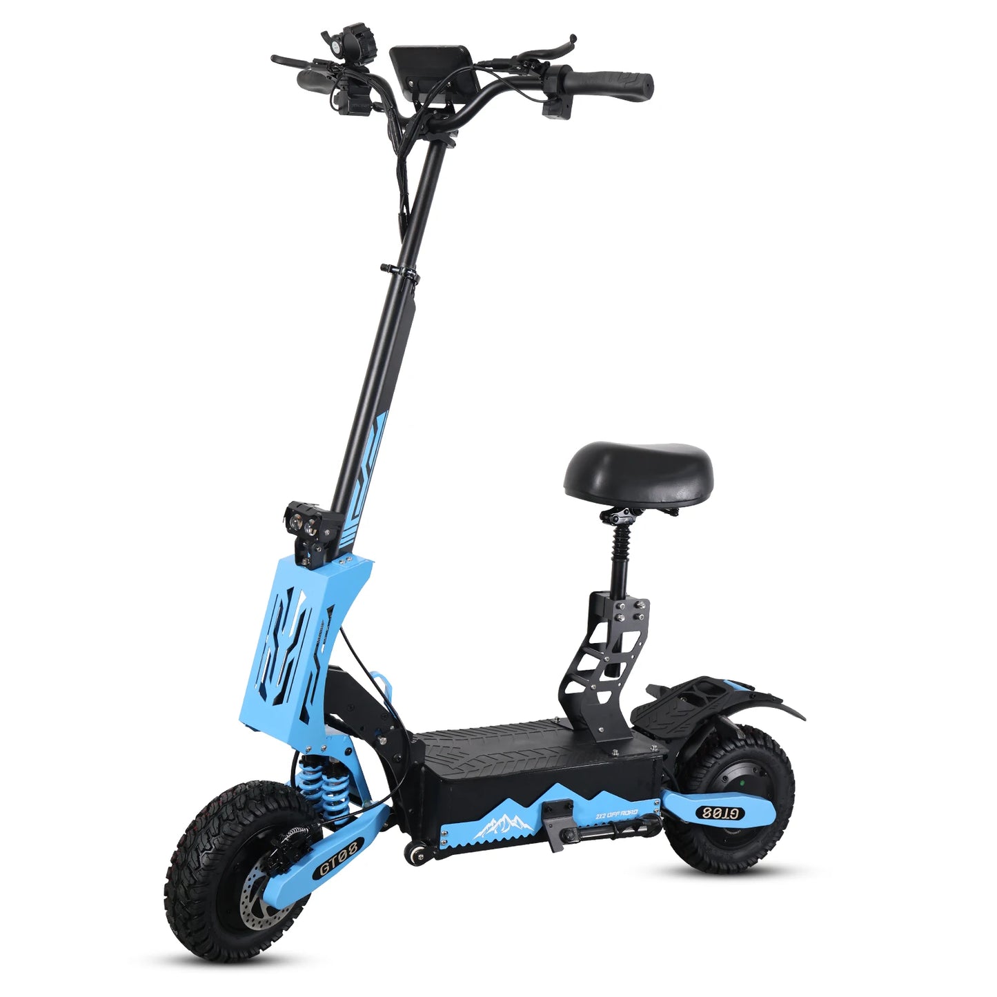 Arwibon 5600W Dual Motor Electric Scooter With 46 MPH Foldable