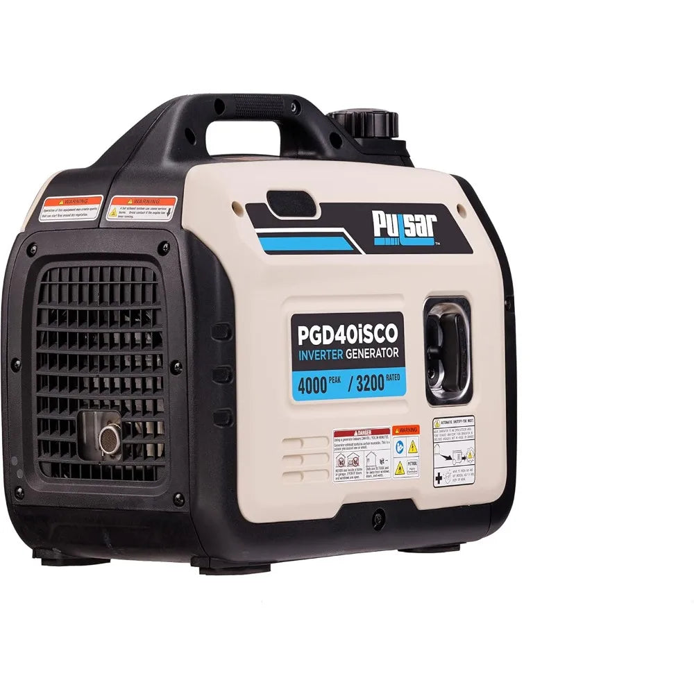 XMSJ Ultra Quiet 4000W Gas Inverter Portable Generator