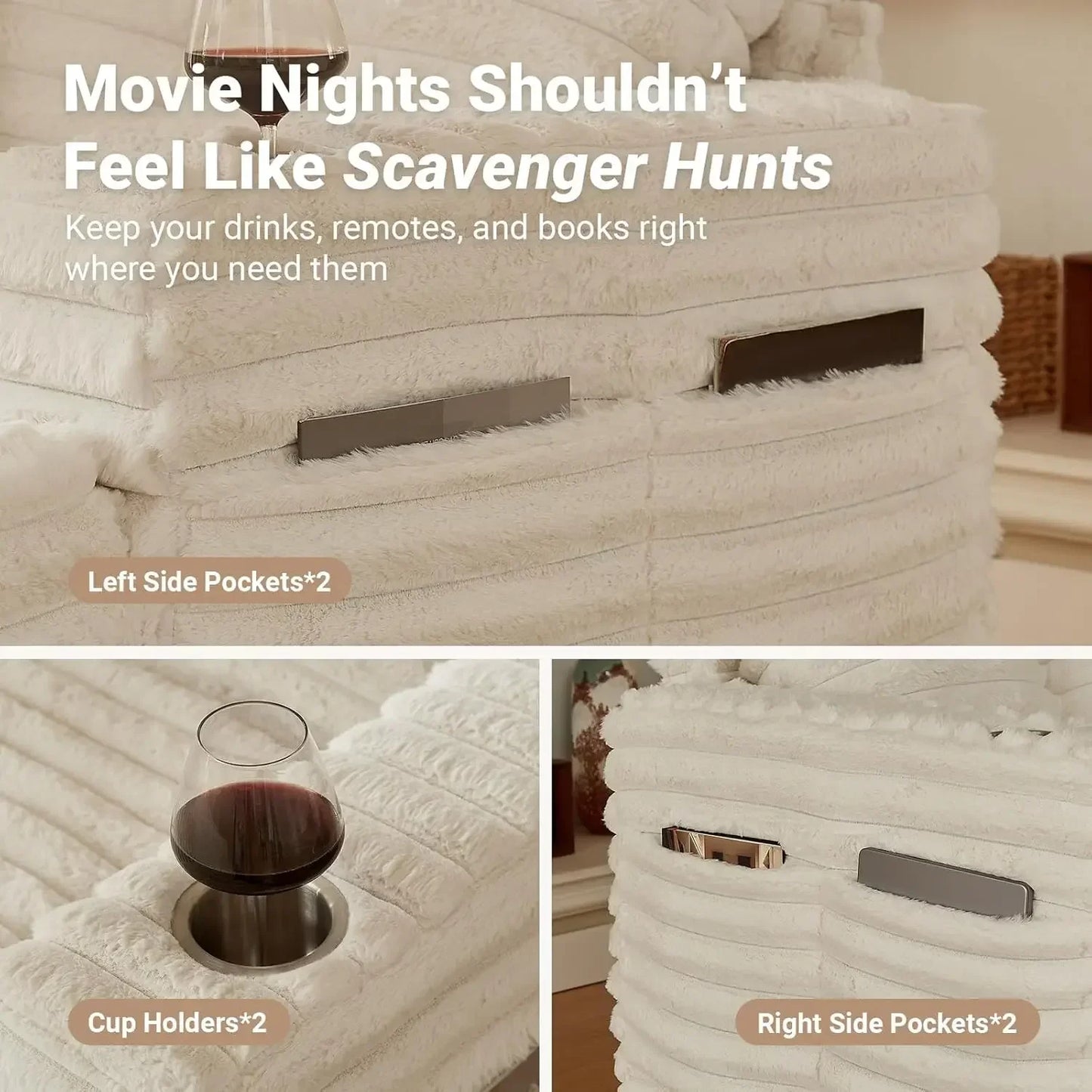 Chaise Lounge Chair Indoor Sleeper Sofa Bed With Wood Frame