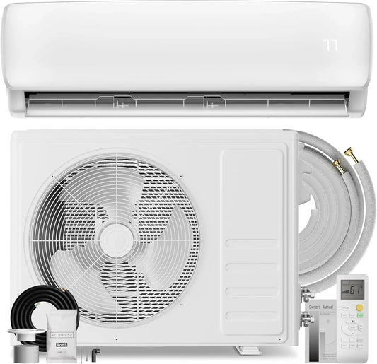 XMSJ Mini Split Air Conditioner Inverter Ductless Energy Efficient