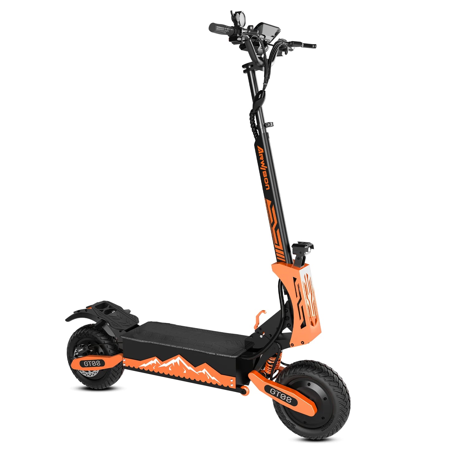 Arwibon 5600W Dual Motor Electric Scooter With 46 MPH Foldable