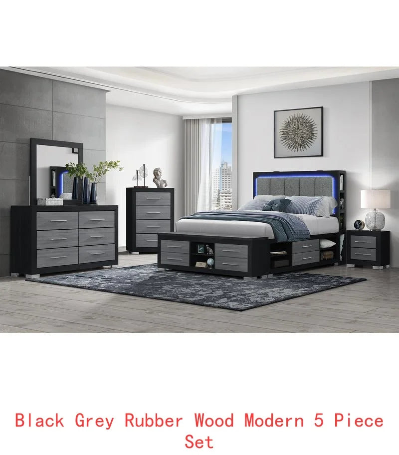 Five Piece Modern Bedroom Set