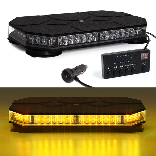 Magic Colorm 42 LED Car Roof Top Warning Light Strobe