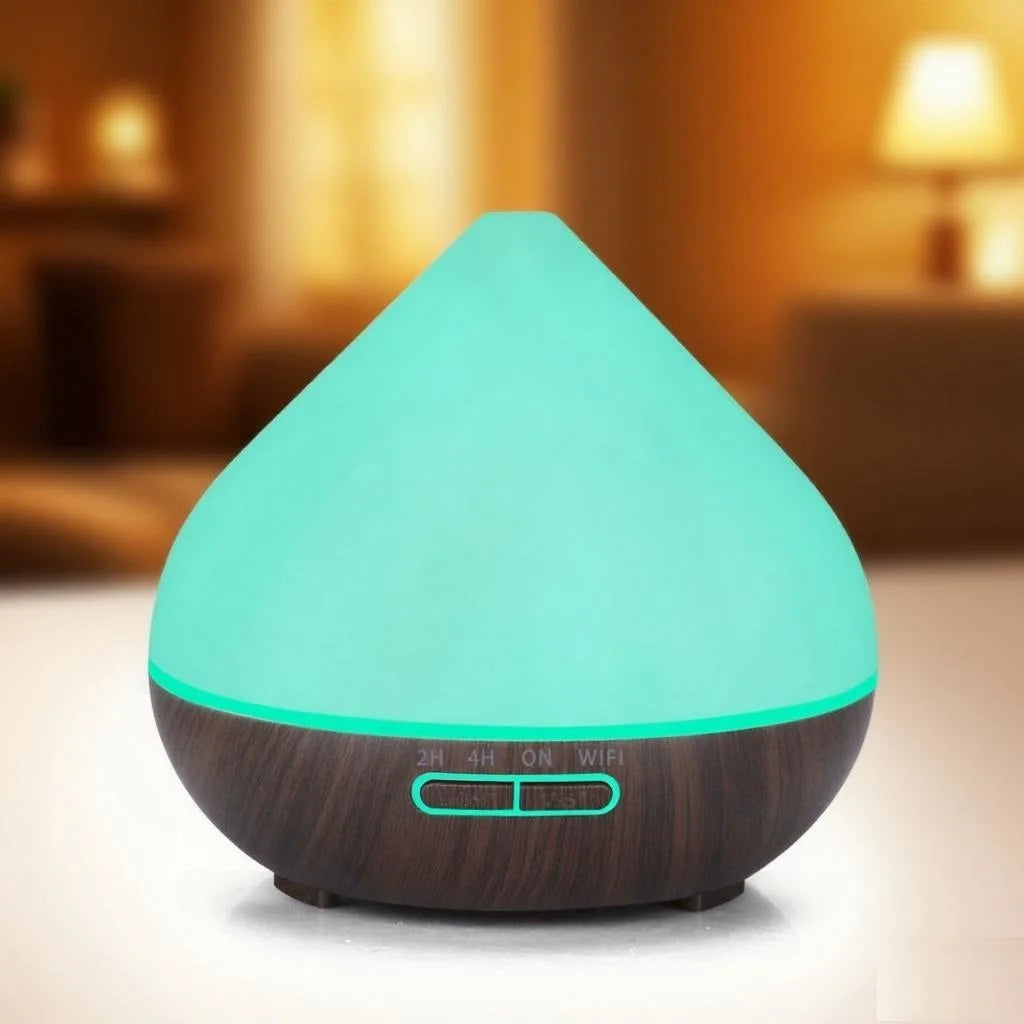 Miflame Ultrasonic Air Humidifier Aromatherapy Diffuser Six Oils