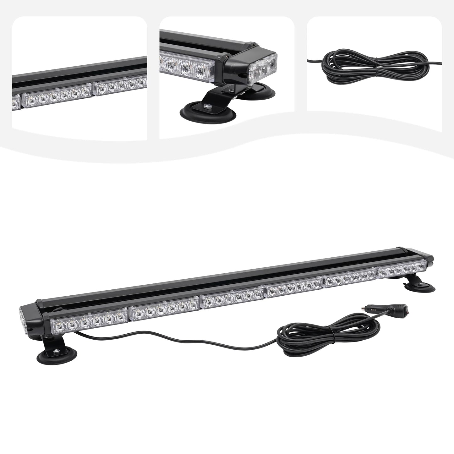 Led Emergency Rooftop Strobe Light Bar for Vehicles