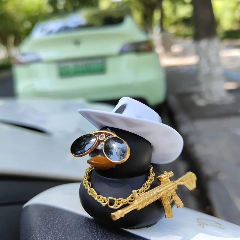Cowboy Hat Car Decoration For Rear View Mirror Plastic Fiber