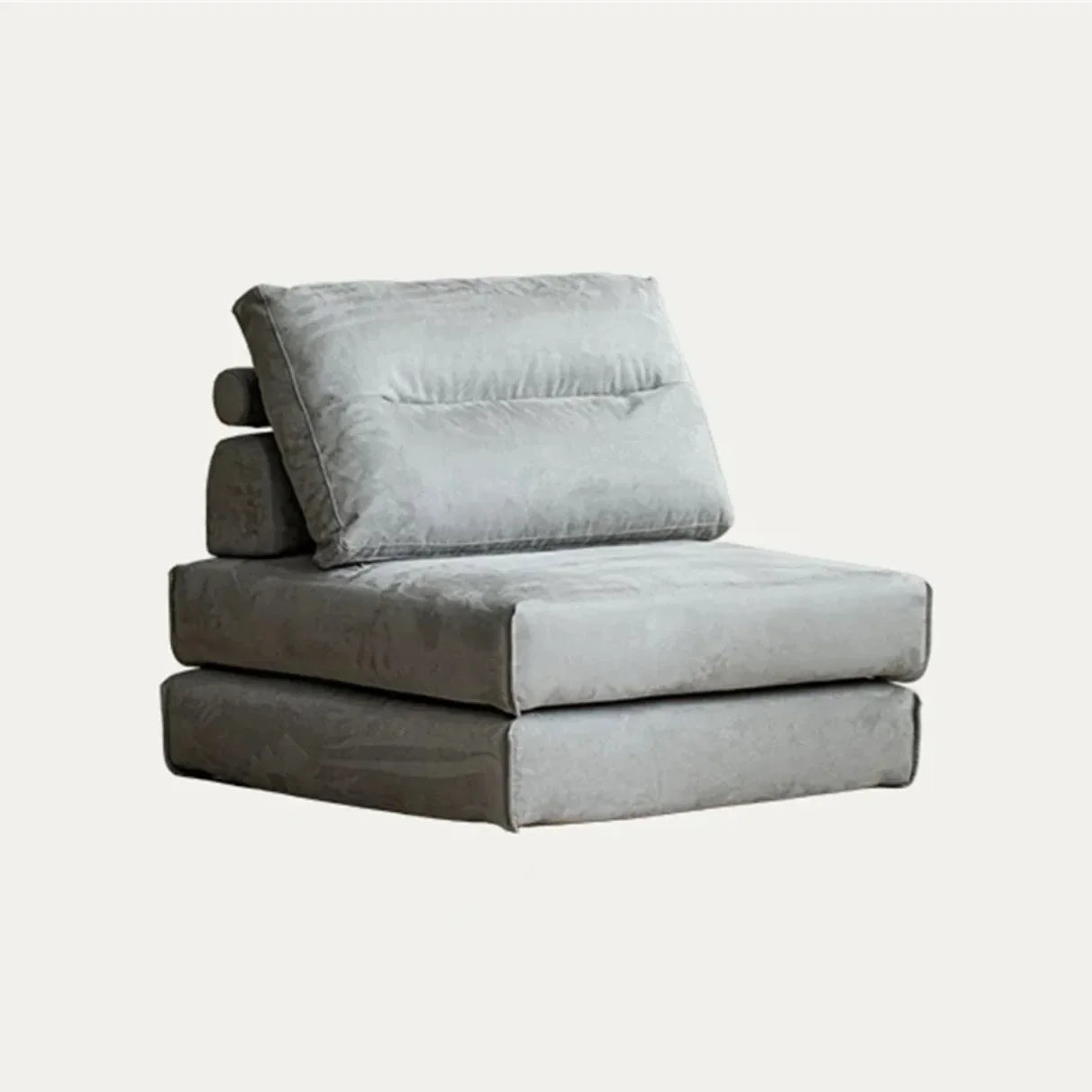 Minimalist Tatami Armless Lazy Sofa Chair Japanese Nordic Style
