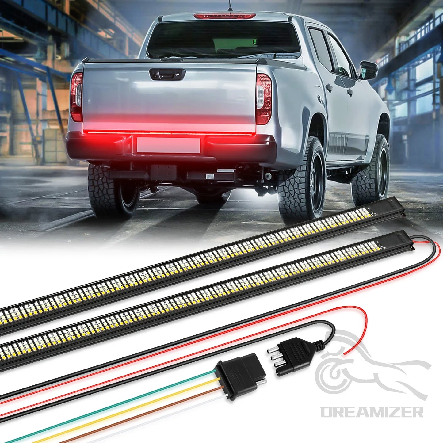 Universal 864 LED Tail Light Strip For Pickup Trucks Tailgate