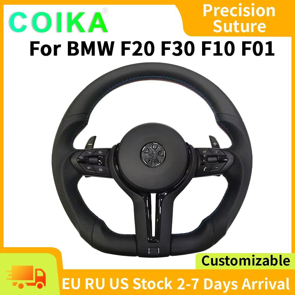 COIKA BMW Leather Sport Steering Wheel Upgrade Kit